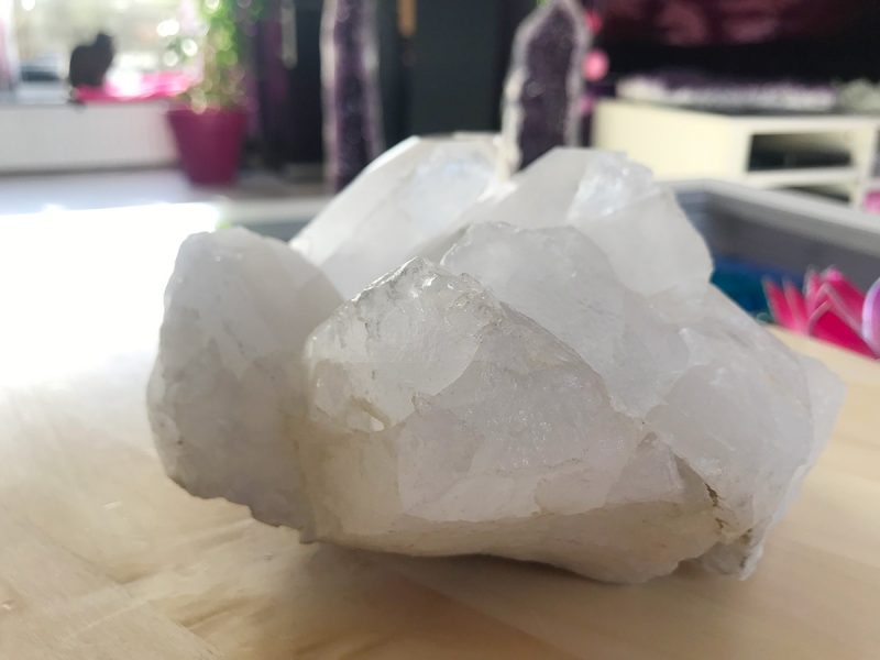 Bergkristal cluster 2,1 kg