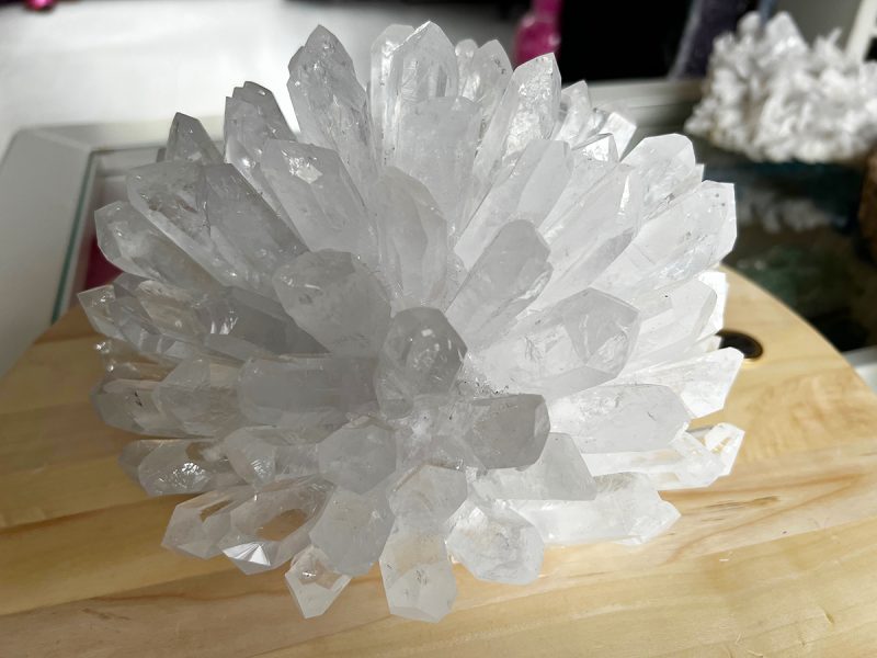 Bergkristal cluster synthetisch (14) 6 kilo