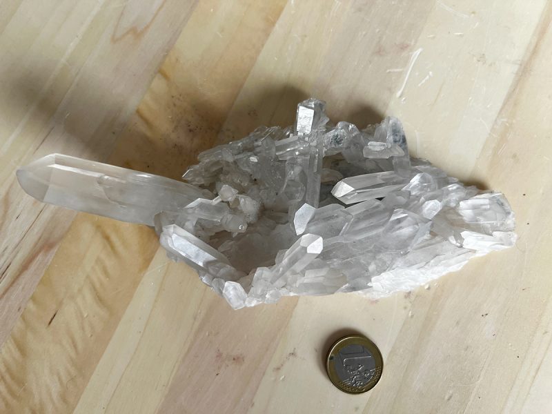 Bergkristal cluster (15) 316 gram