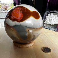 Jaspis Polychroom bol (15) 1706 gram