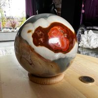 Jaspis Polychroom bol (15) 1706 gram