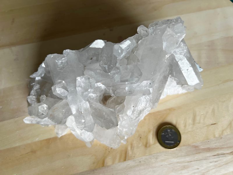 Bergkristal cluster (17) 955 gram