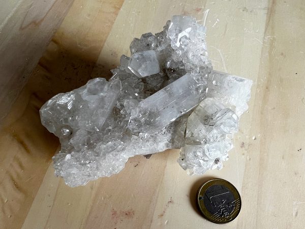 Bergkristal cluster (20) 280 gram