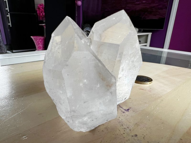 Bergkristal cluster (22) 241 gram