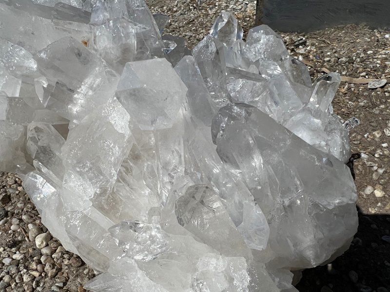 Bergkristal cluster (03) van16kg
