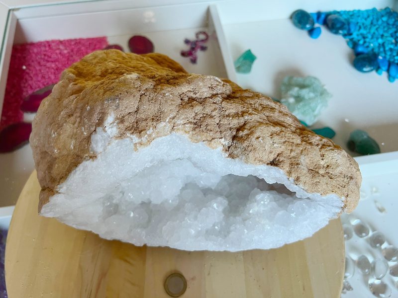 Bergkristal Geode (8) van 10,3 kg