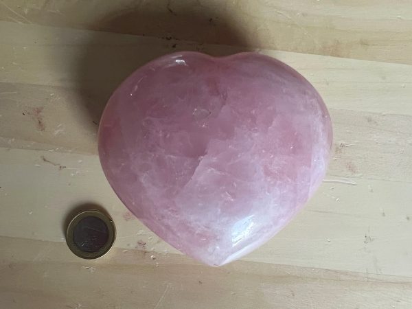 Rozenkwarts hart (01) 508 gram