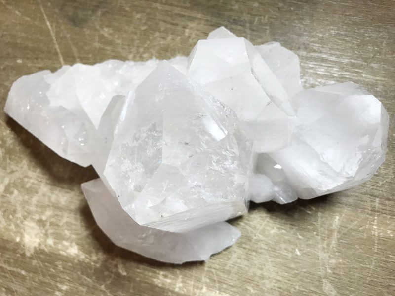 Bergkristal cluster (02) 2,6 kilo