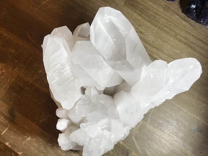 Bergkristal cluster (31) 16,5 kilo