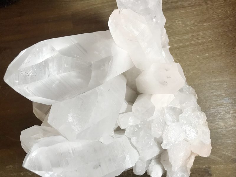 Bergkristal cluster (31) 16,5 kilo