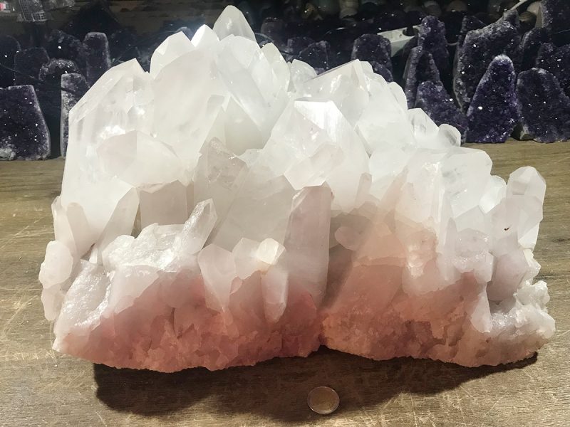 Bergkristal cluster (32) 39 kilo