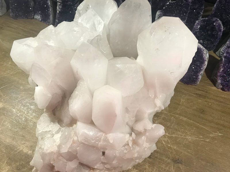 Bergkristal cluster (08) 41 kilo