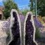 Amethist twingeode (72-73) van 89 en 97 kilo