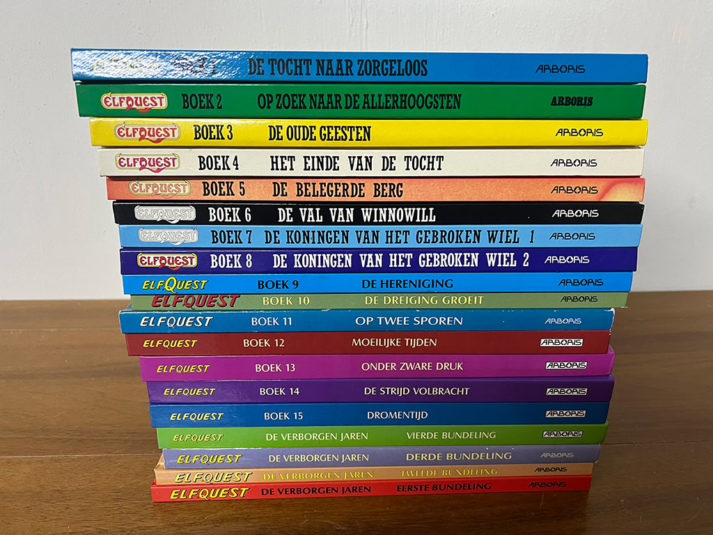 Elfquest HC serie geheel compleet