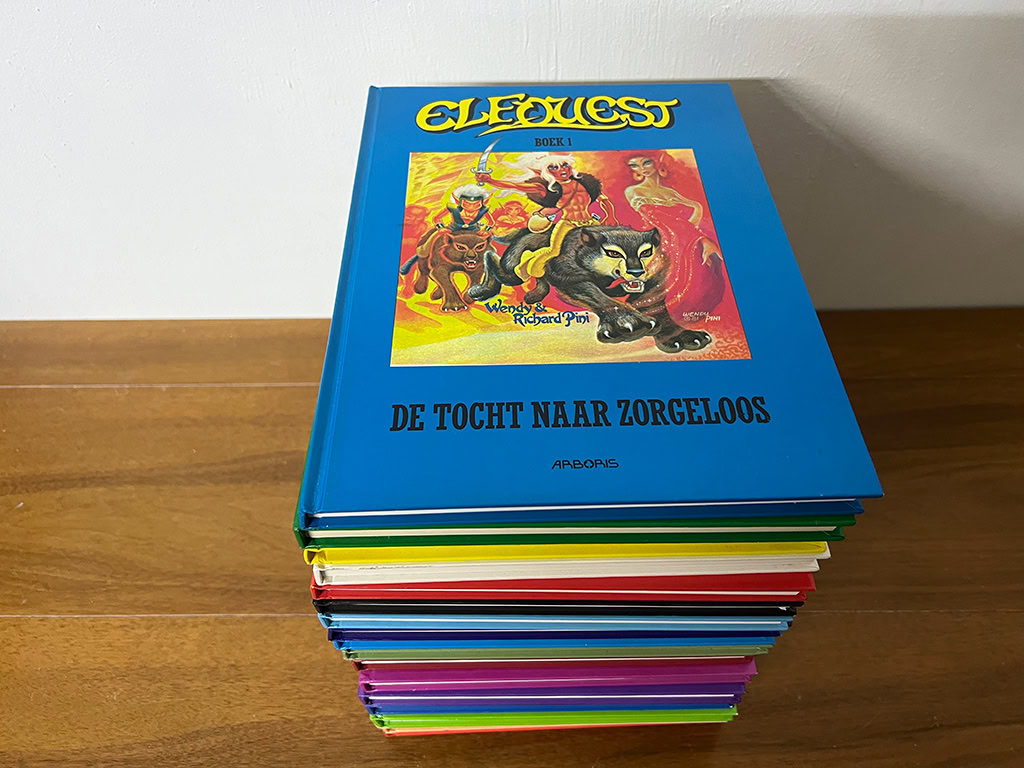 Elfquest HC serie geheel compleet