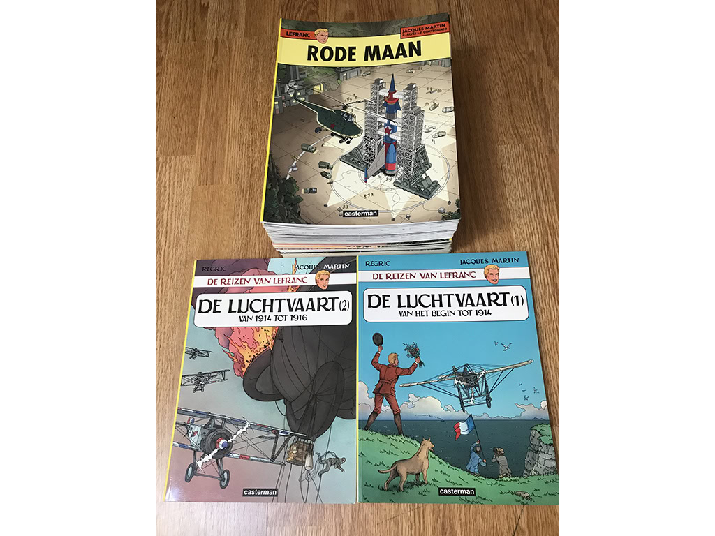 Lefranc serie 1 t/m 35 compleet