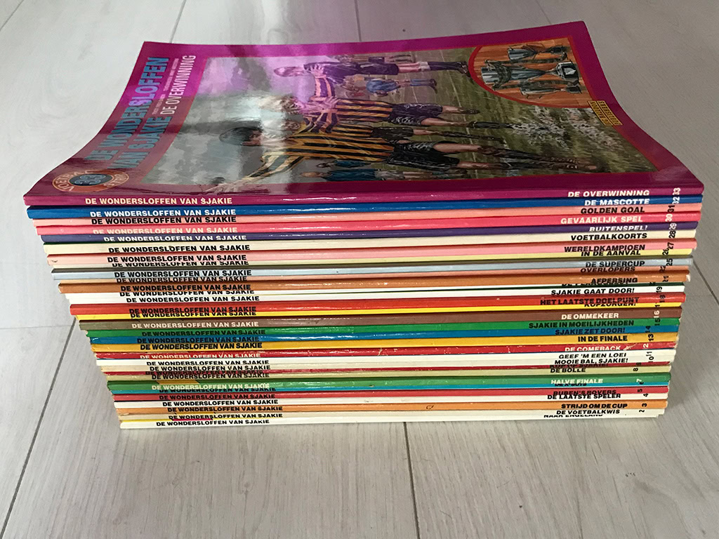 De wondersloffen van Sjakie serie 1 t/m 33