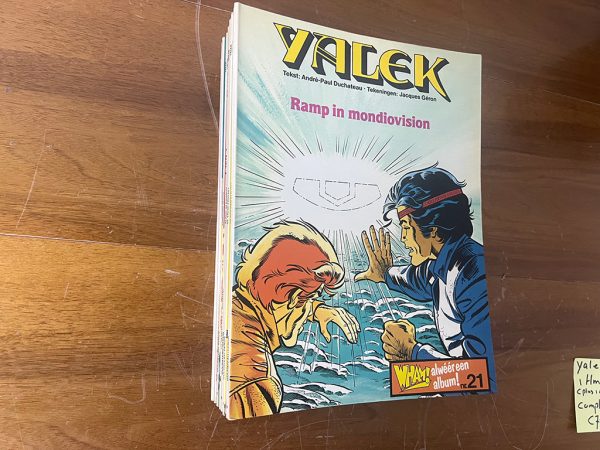 Yalek serie 1 t/m 22 geheel compleet