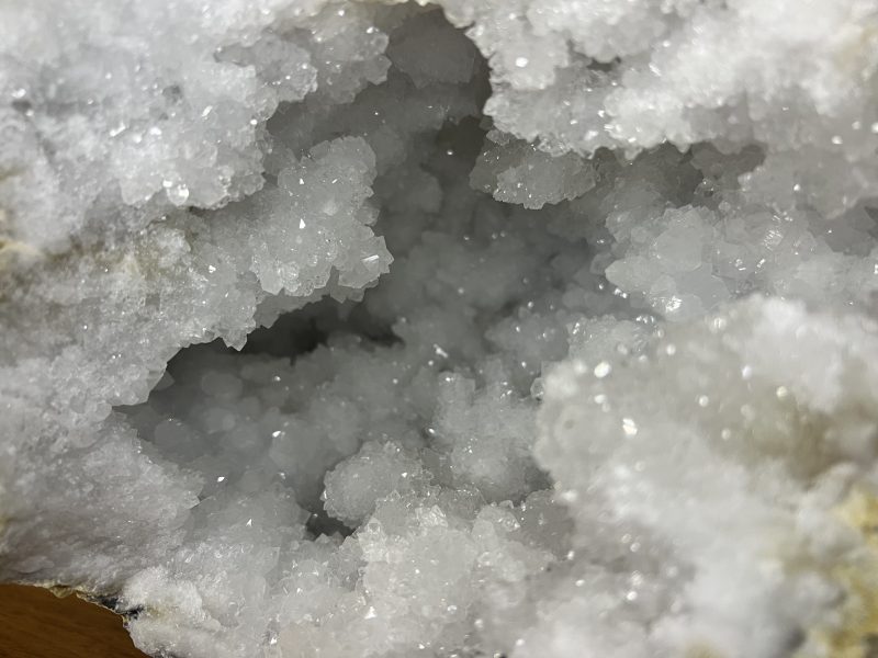 Bergkristal Geode (2), 13,5 kg