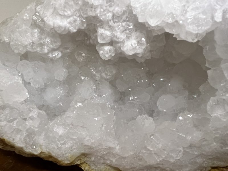 Bergkristal Geode (2), 13,5 kg