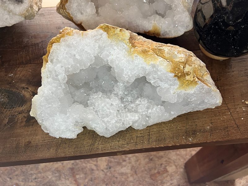Bergkristal Geode (3), 13 kg