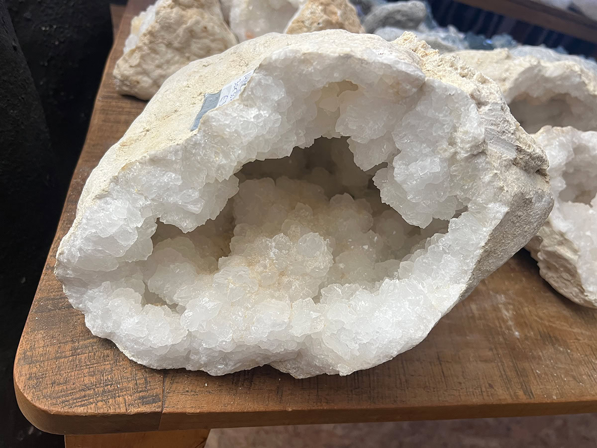 Bergkristal Geode (5), 14,5 kg