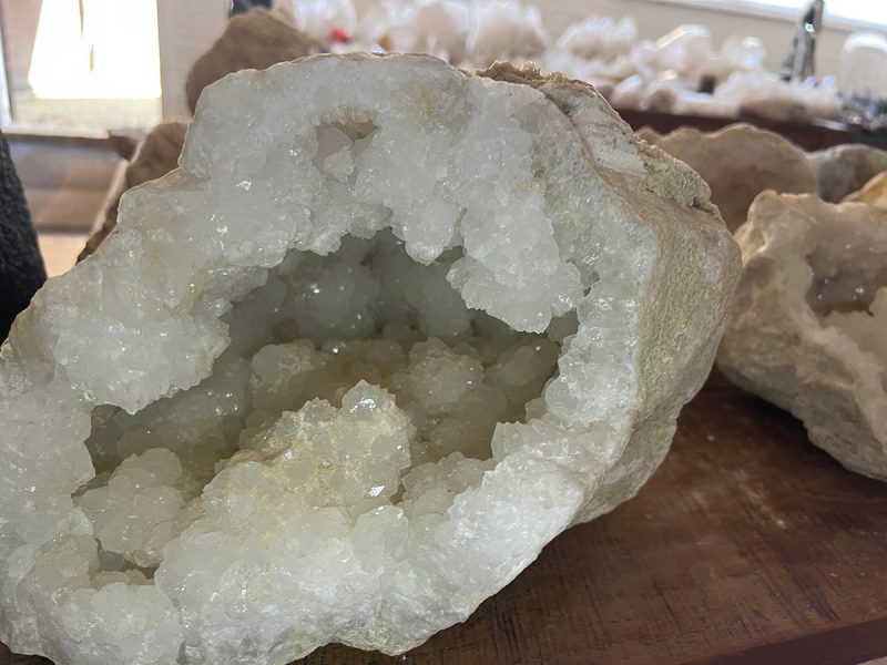 Bergkristal Geode (5), 14,5 kg