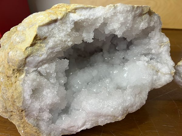 Bergkristal Geode (6), 12,5 kg