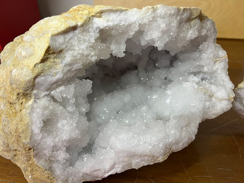 Bergkristal Geode (6), 12,5 kg