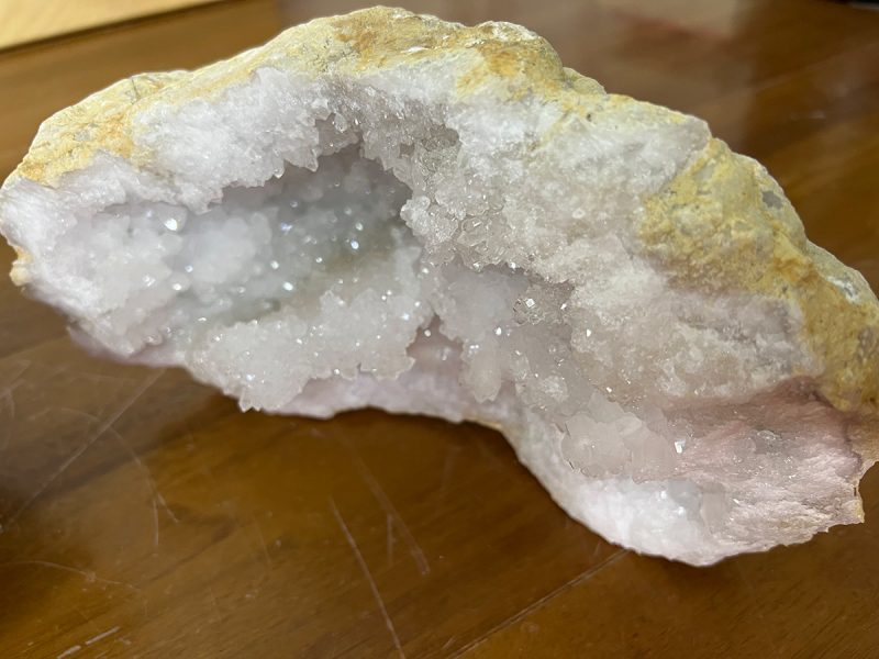 Bergkristal Geode (6), 12,5 kg