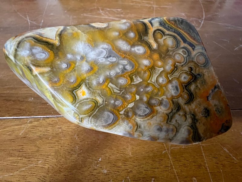 Jaspis Bumblebee Eyes (04) 418 gram - Afbeelding 5