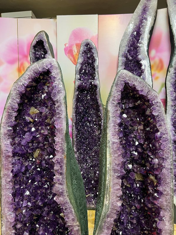 Amethist twingeode (15-16) van 99 en 103 kilo