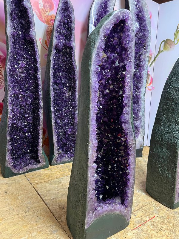 Amethist geode (15) van 99 kilo