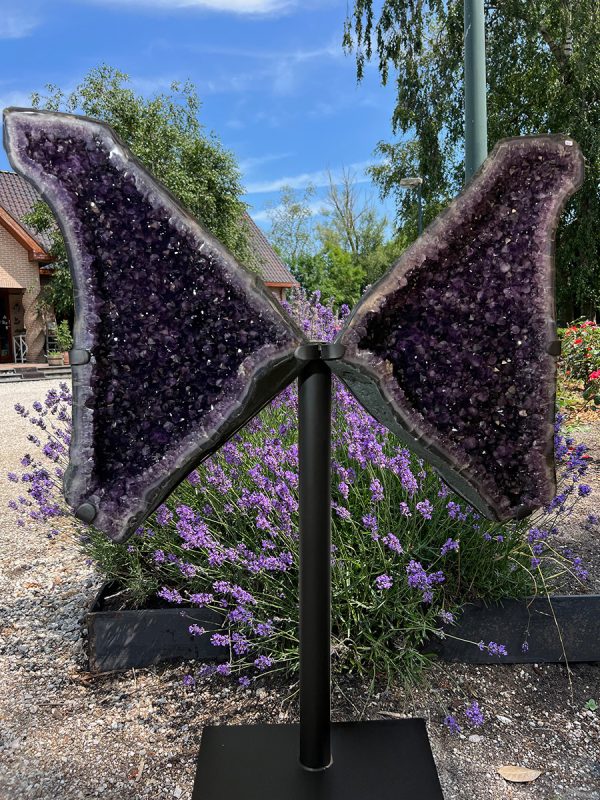 Amethist vlinder (3) van 129 kilo