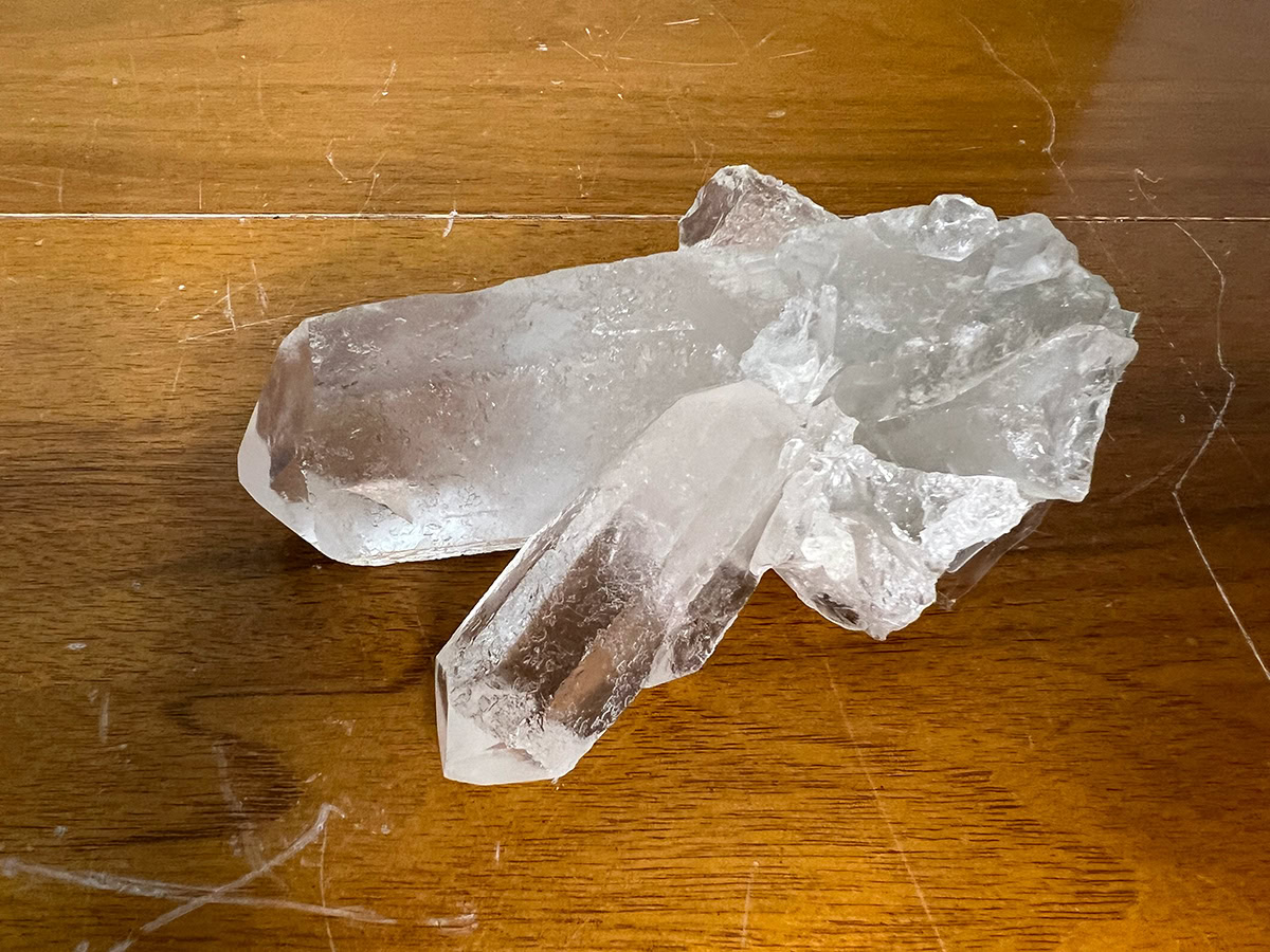 Bergkristal cluster (06) 0,4 kilo