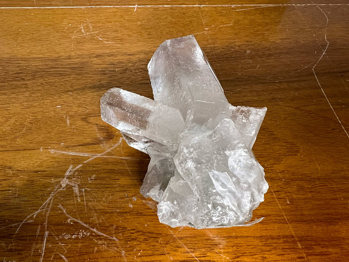 Bergkristal cluster (06) 0,4 kilo