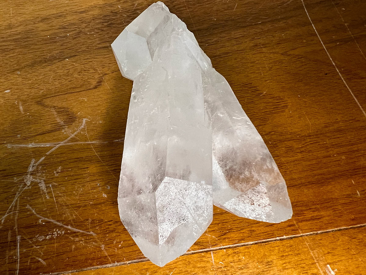 Bergkristal cluster (08) 0,35 kilo