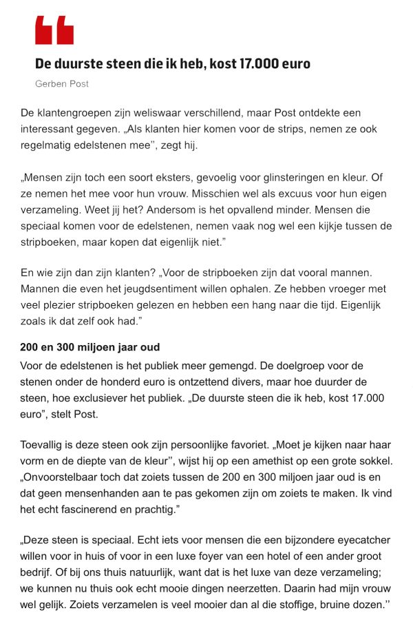 Netwatikzocht in een artikel in het AD