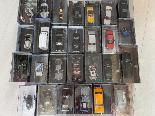 James Bond 007 Miniatuur auto's