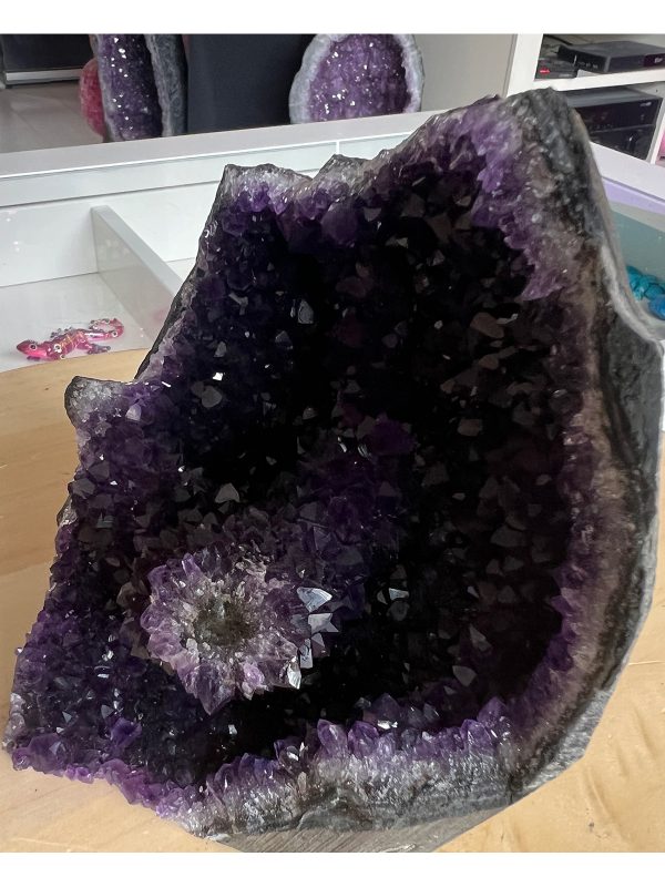 Amethist geode (01) van 1,3 kilo