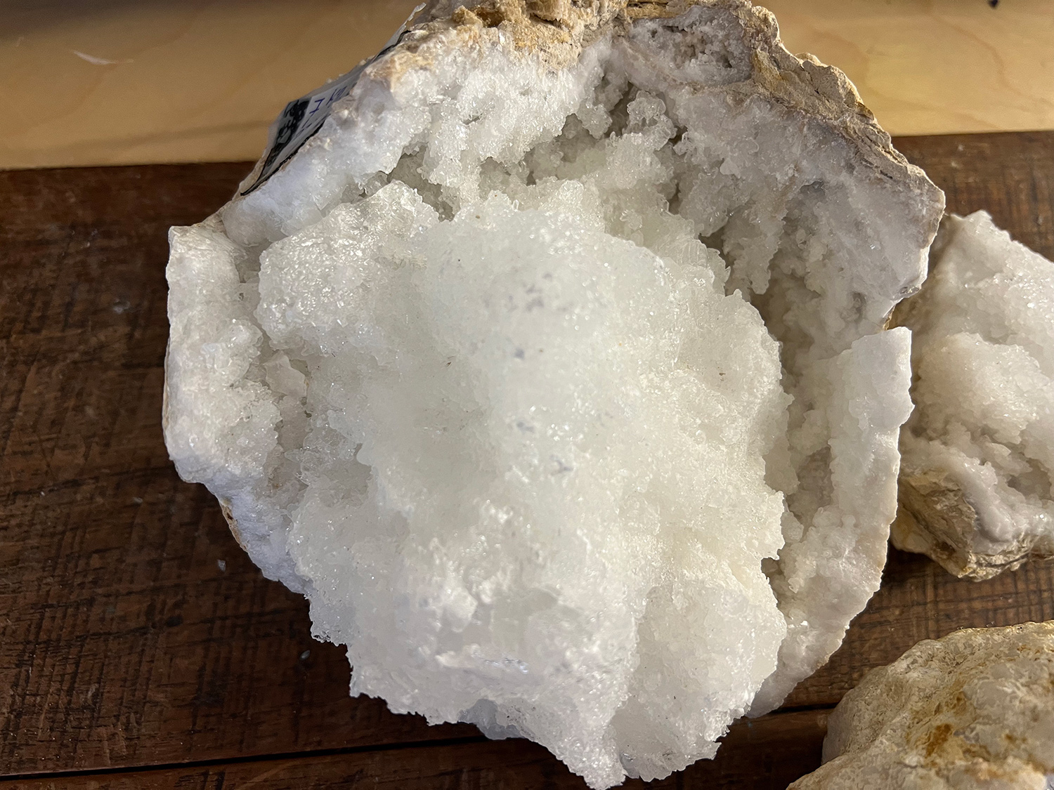 Bergkristal Geode (10), 7 kg