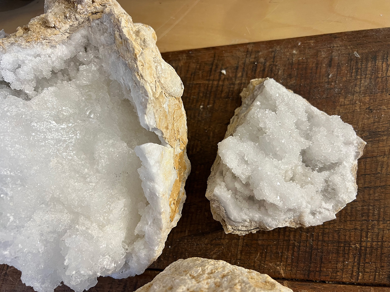 Bergkristal Geode (10), 7 kg