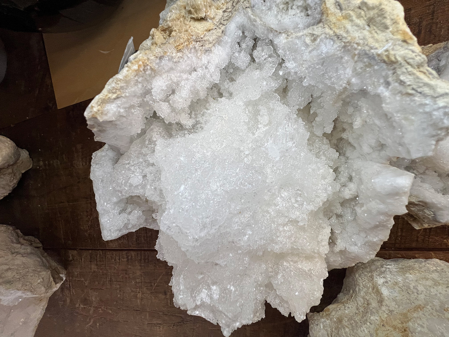 Bergkristal Geode (10), 7 kg