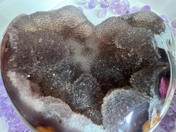 Agaat hart (03) van 511 gram