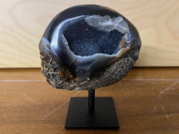 Agaat op standaard (01) van 375 gram