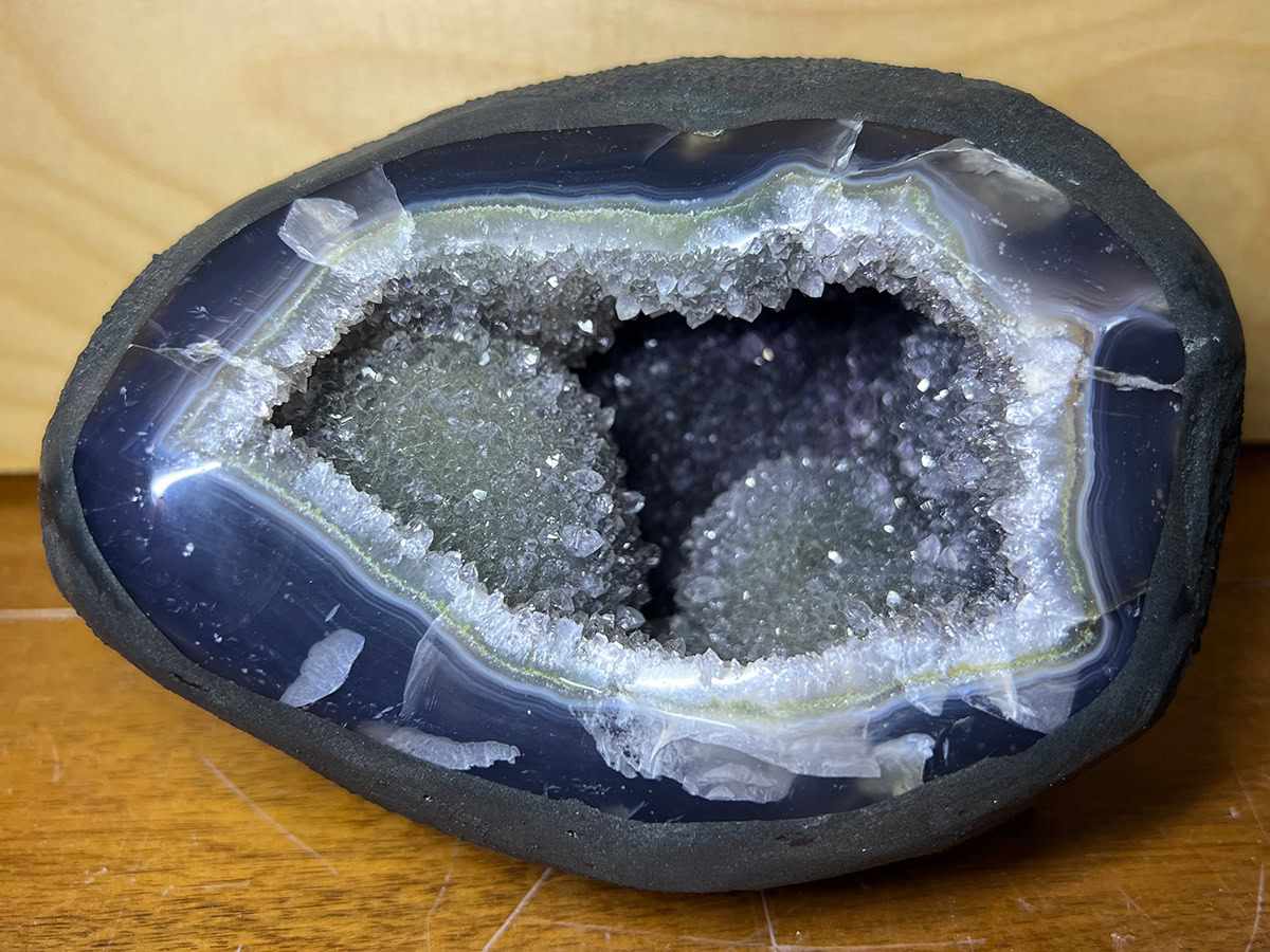 Agaat geode (12) van 2 kilo