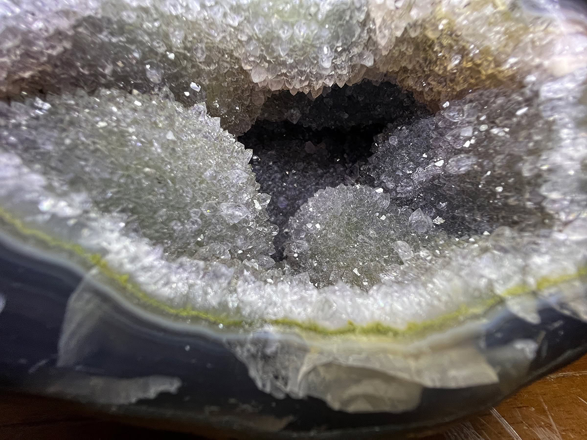 Agaat geode (12) van 2 kilo