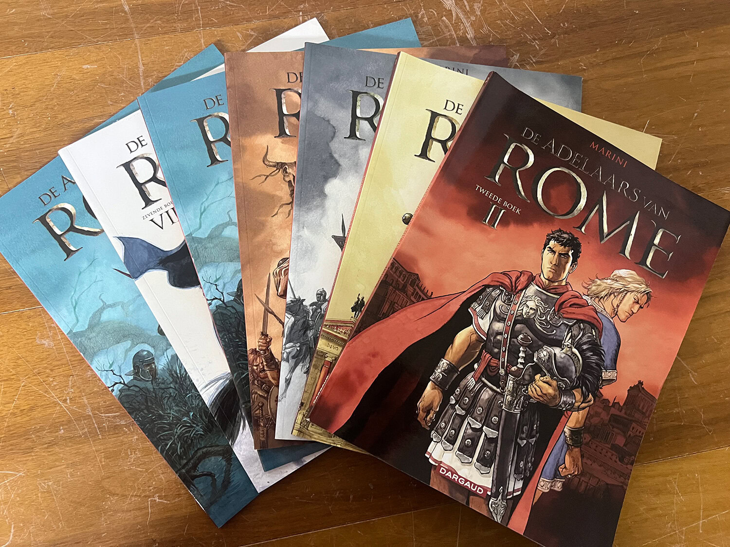 De Adelaars van Rome 1 t/m 7