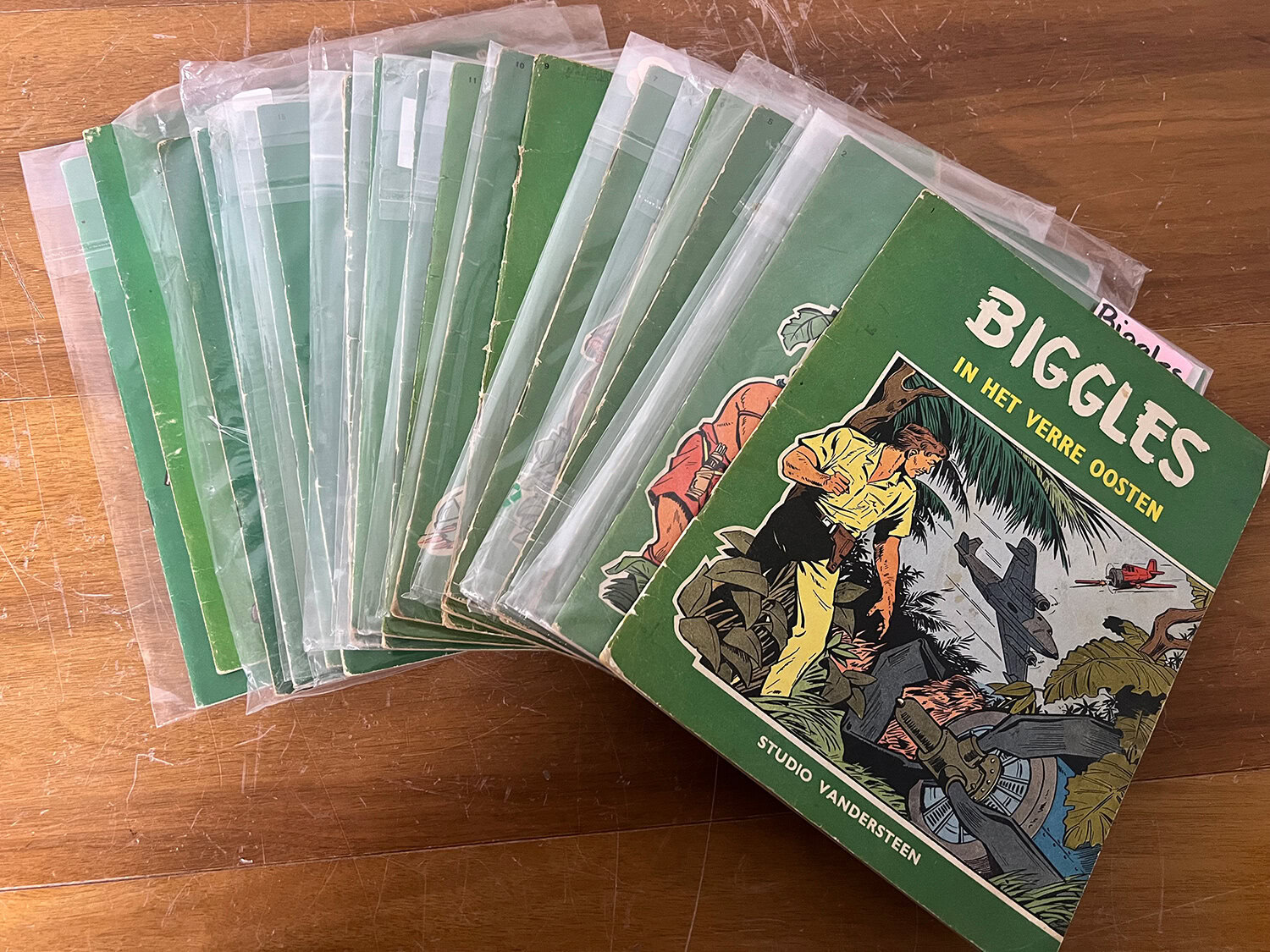Biggles (groene serie) 1 t/m 20