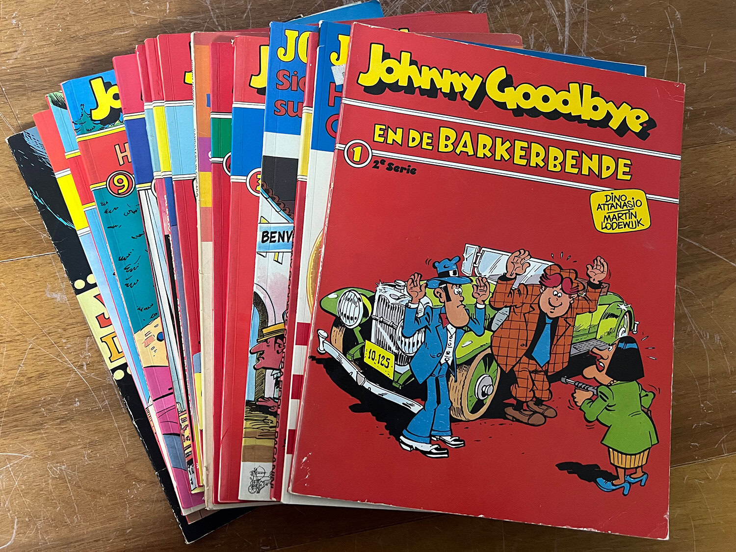 Johnny Goodbye serie 16 delen